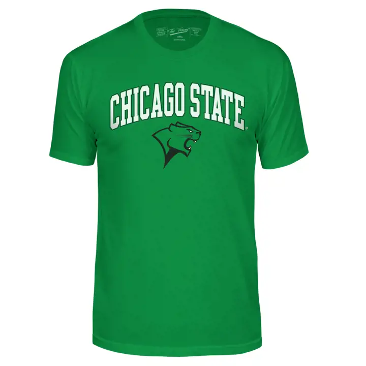 T-shirt moyen Chicago State Cougars 2F NCAA vert