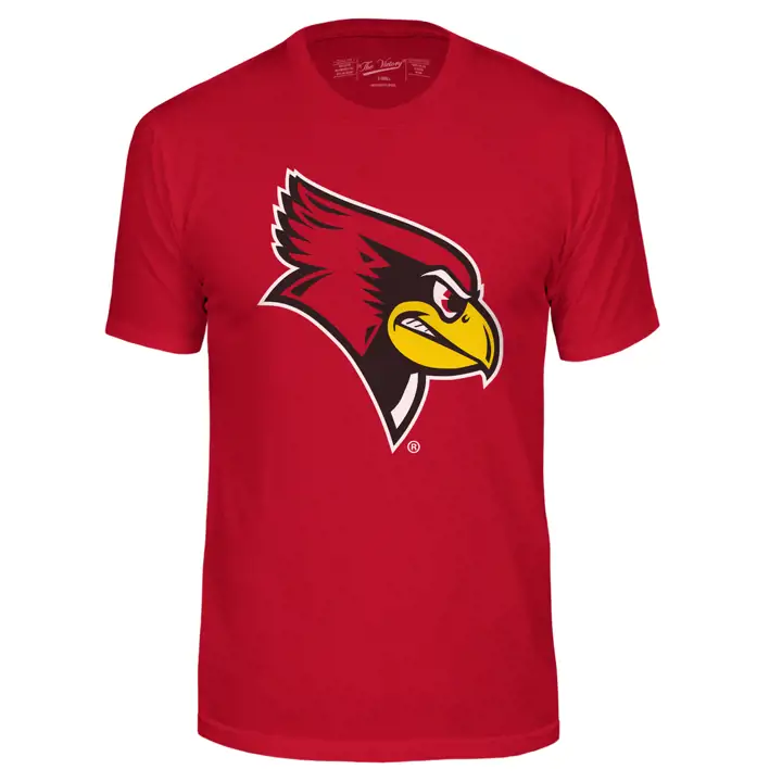 Illinois State Redbirds 2F NCAA Big Logo T-Shirt Red