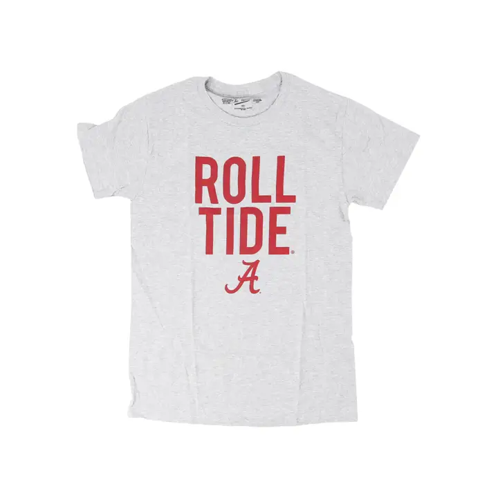 T-shirt Slogan Alabama Crimson Tide 2F NCAA blanc