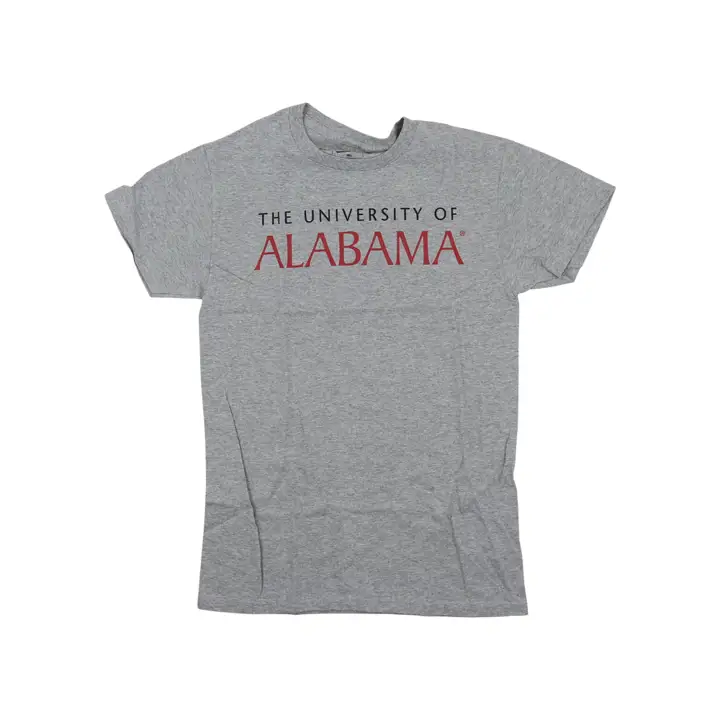 T-shirt NCAA Université Alabama Crimson Tide 2F gry