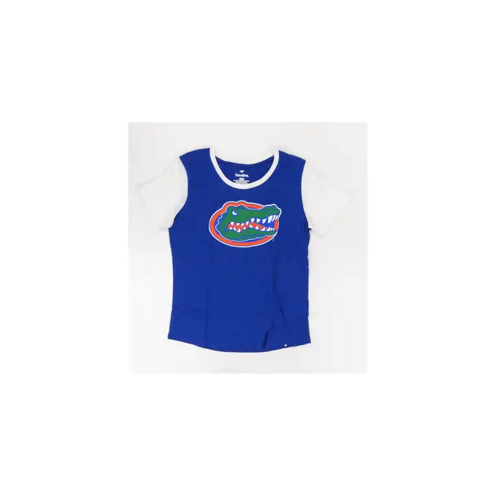 T-shirt color block en coton slub Femme NCAA Florida Gators 22 Rb