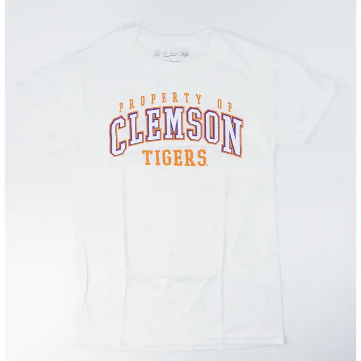 T-shirt Clemson Tigers 2F NCAA Property Of blanc