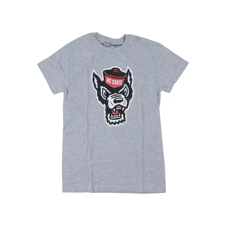 T-shirt à grand logo N.C. State Wolfpack 2F NCAA gris