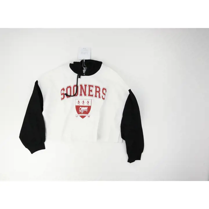 Oklahoma SoonersNCAA Women's Good Time Hoodie 22 wht