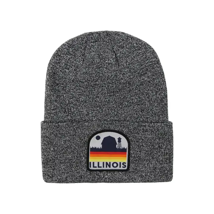 ILLINOIS VIEWS 2.0 TRICOTS gris chiné