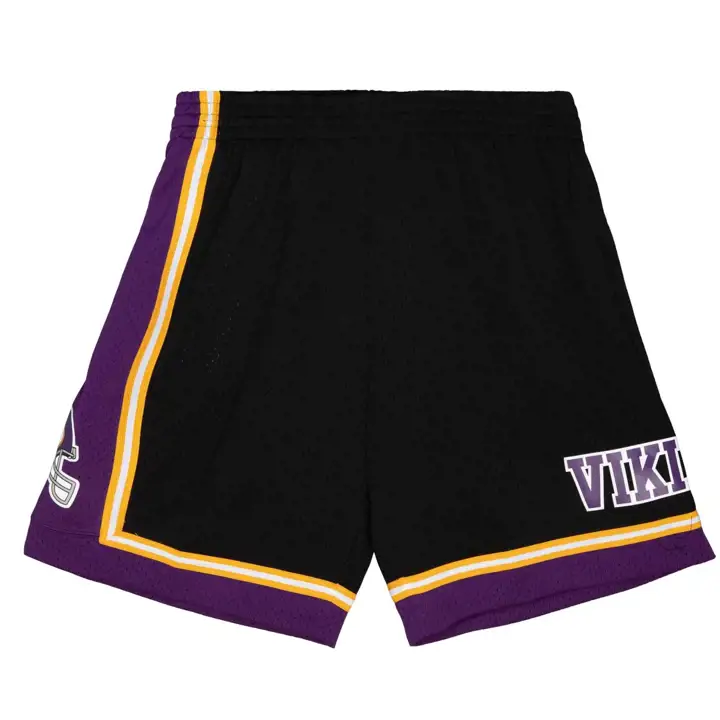 Short en maille d'identité d'équipe NFL Minnesota Vikings noir