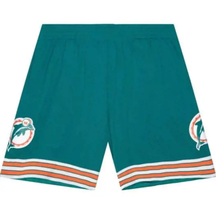 Short en maille d'identité d'équipe NFL Miami Dolphins