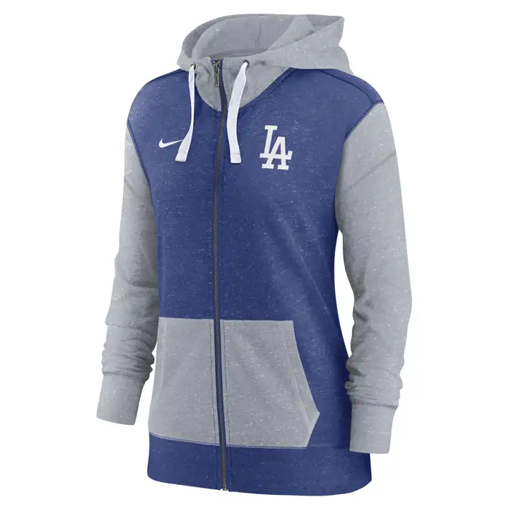 LOS ANGELES DODGERS MLB M/M Molleton Capuche Fz Gym Vntg 23 rbl