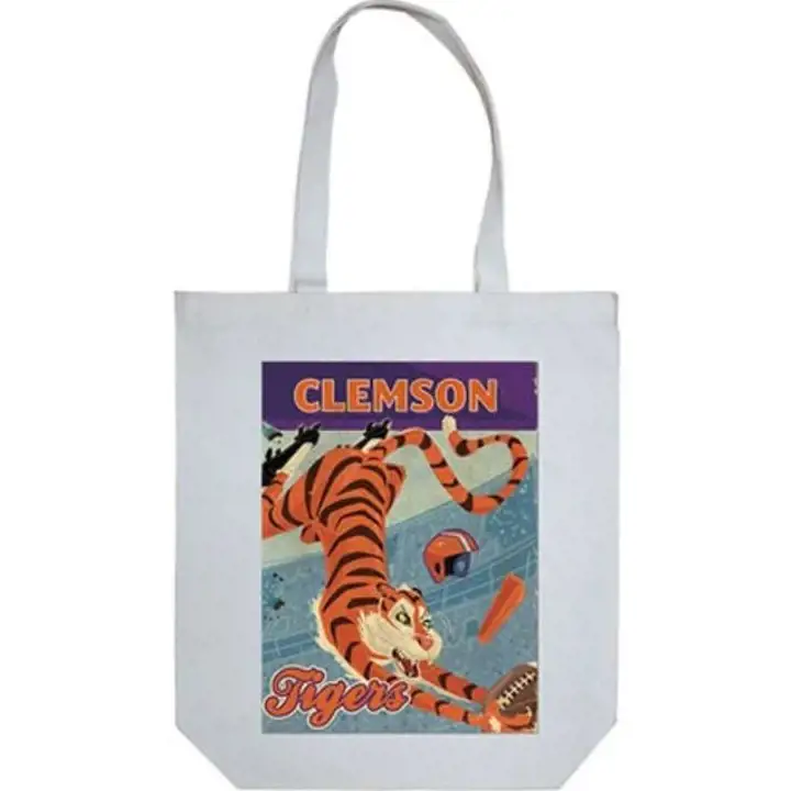 Cabas en toile Clemson Tigers
