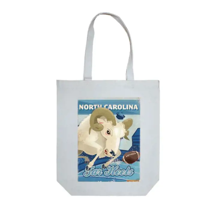 Sac fourre-tout en toile North Carolina Tar Heels