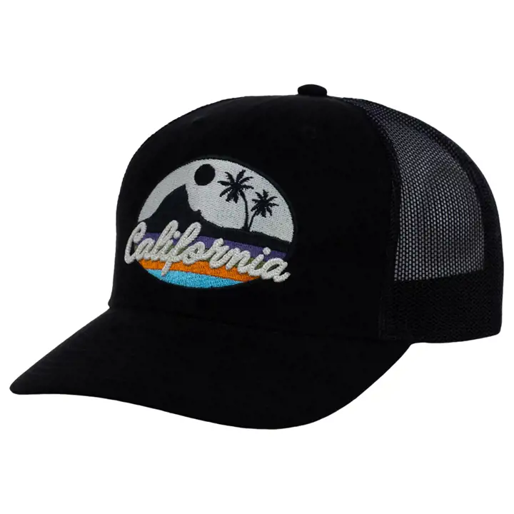 CALIFORNIA Suede Retro Views blk