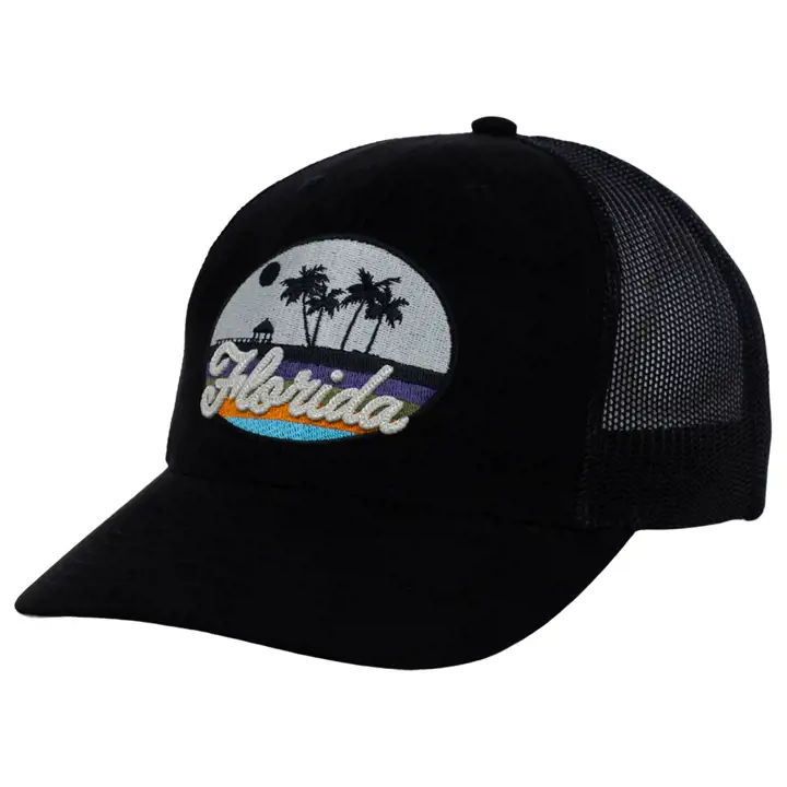 FLORIDA Suède Retro Views blk