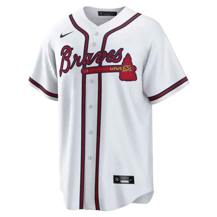 Maillot réplique officiel Ozzie Albies des Atlanta Braves de la MLB