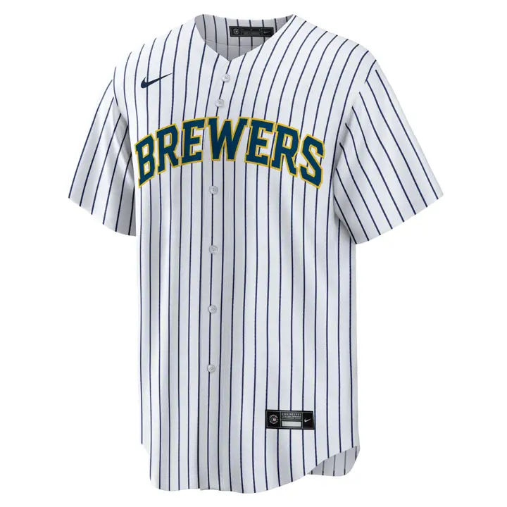 Milwaukee Brewers MLB Maillot Replica Officiel Joueur Christi