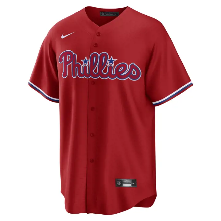 Casquette de réplique officielle du joueur MLB des Phillies de Philadelphie