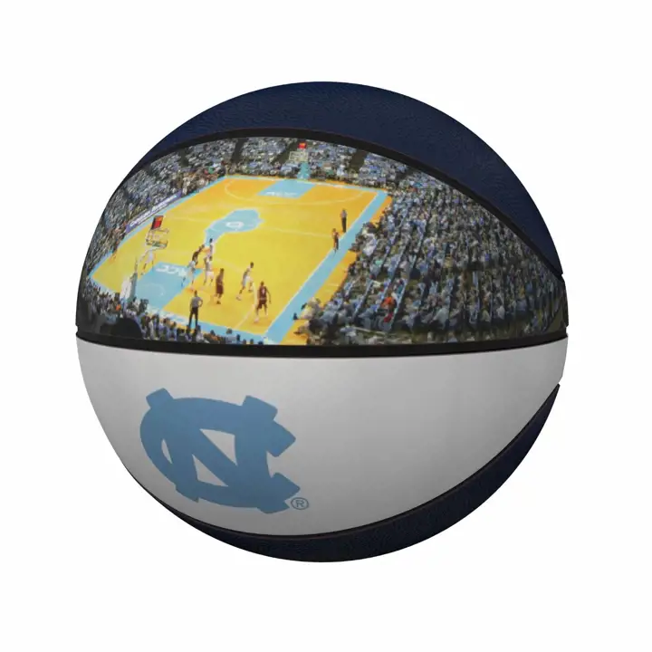 Ballon de basket-ball photo grandeur officielle North Carolina Tar Heels
