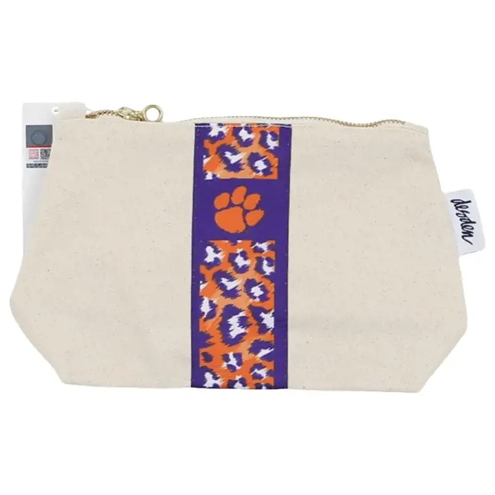 Sac fourre-tout en toile Becca Clemson Tigers