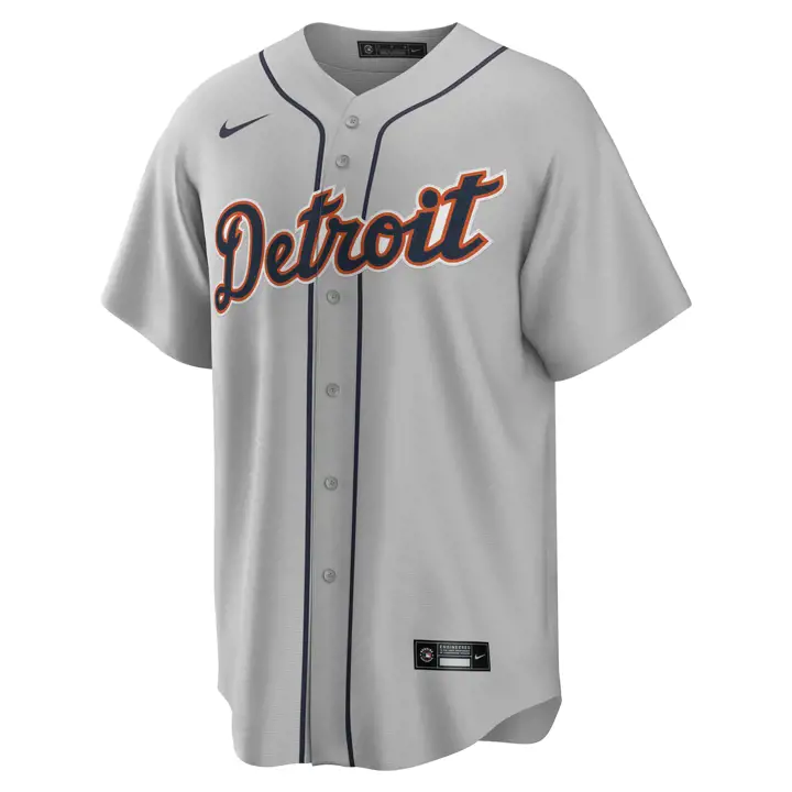 Maillot Replica Officiel Joueur MLB Detroit Tigers Javier Baez