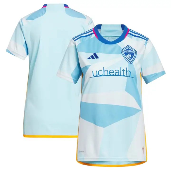 Maillot de réplique secondaire des Colorado Rapids MLS blanc
