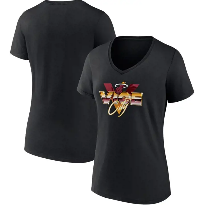 T-shirt Nike bl NBA Femme Hometown Miami Vice SS des Miami Heat 23