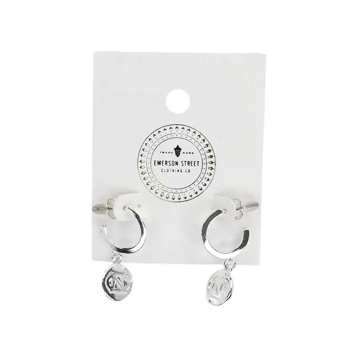 Boucles d'oreilles Kayla des Tar Heels de la Caroline du Nord