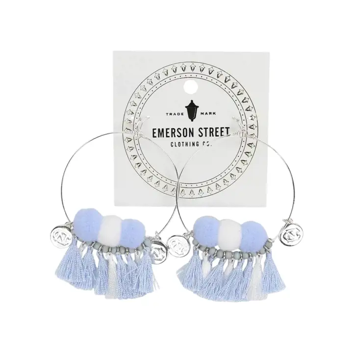Boucles d'oreilles multiples Maci North Carolina Tar Heels