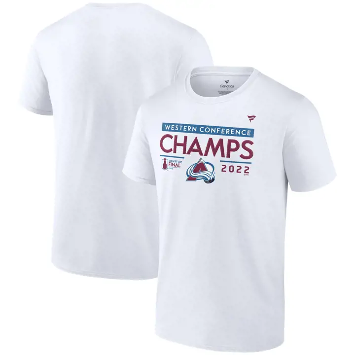 Colorado Avalanche T-Shirt Champion Conférence NHL LR 22 BLN