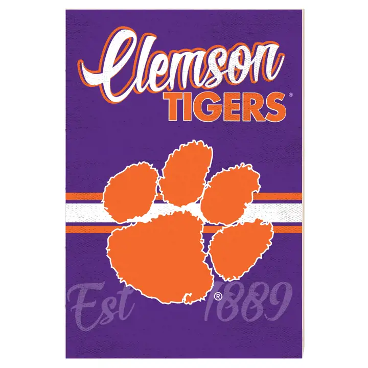 Panneau du tigre mascotte des Clemson Tigers ast
