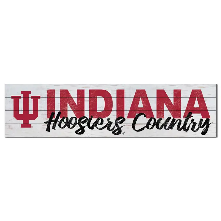 Panneau de signalisation des Hoosiers de l'Indiana