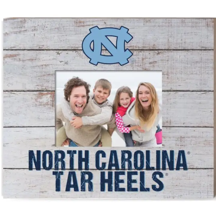 "Cadre d'encouragement « North Carolina Tar Heels » de 3,5 po x 11,5 po"
