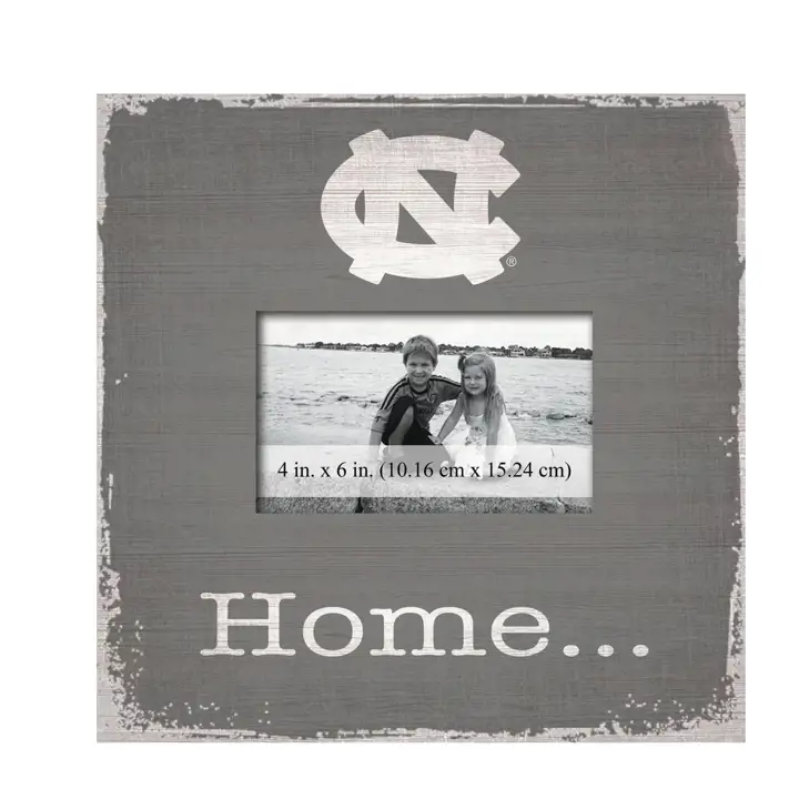 Cadre photo "North Carolina Tar Heels Home" – 10 x 10 po
