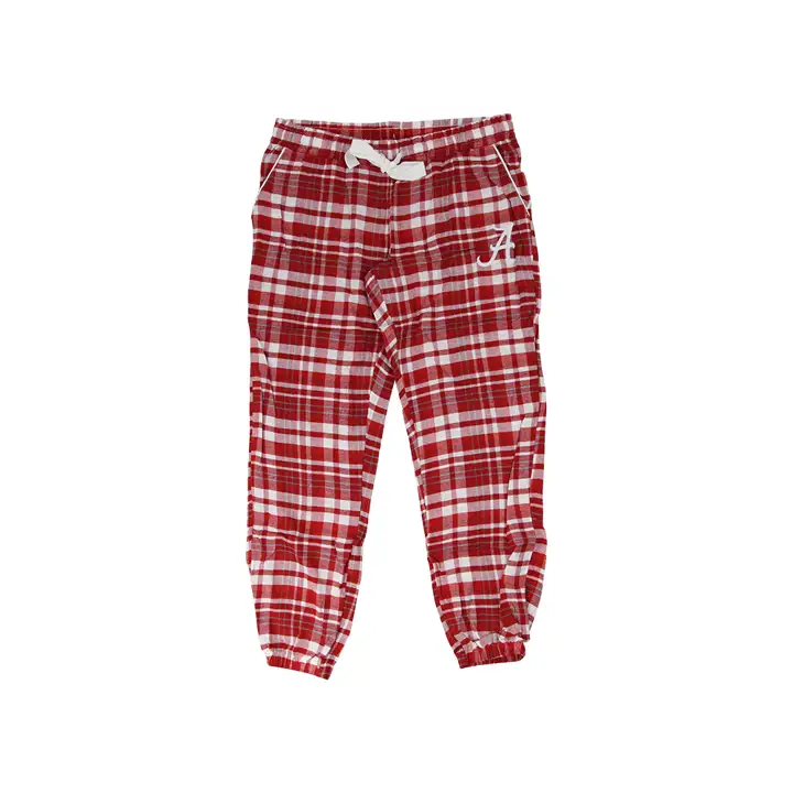 Pantalon de pyjama à carreaux "Mainstay" NCAA pour femme des Alabama Crimson Tide