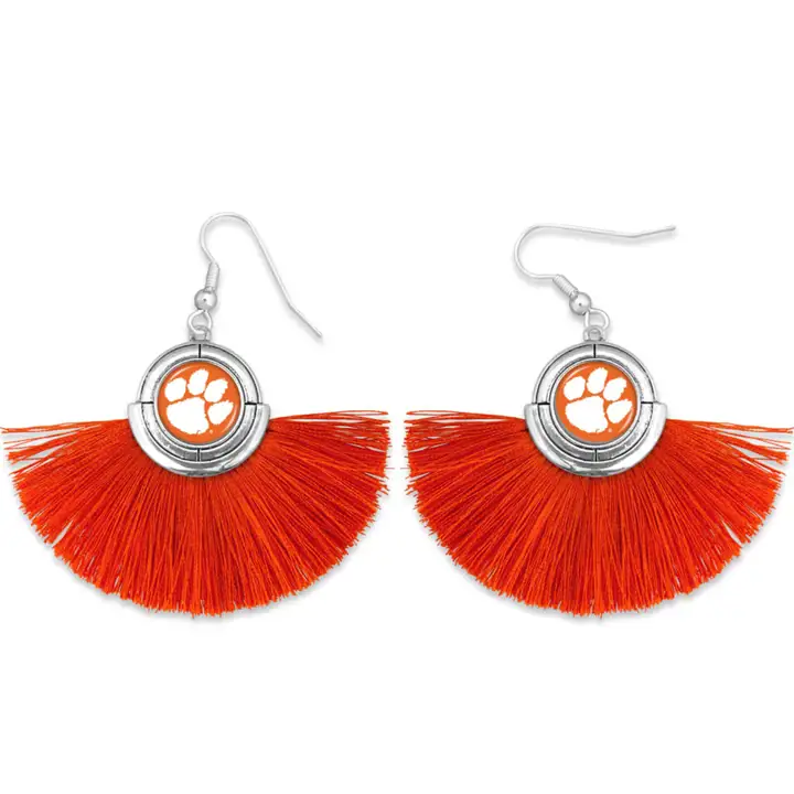 Boucles d'oreilles Clemson Tigers collection No Strings Attached