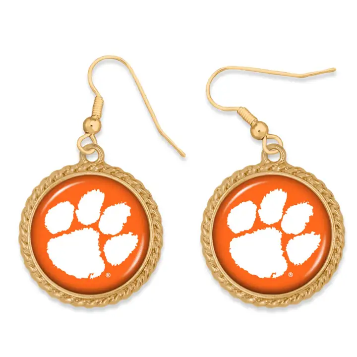 Boucles d'oreilles Clemson Tigers The Sydney Collection