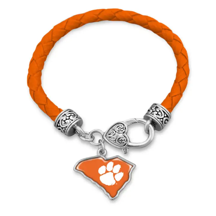 Bracelet de la collection Clemson Tigers State of Mind