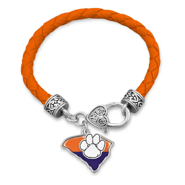 Clemson Tigers Bracelet de la collection Tara