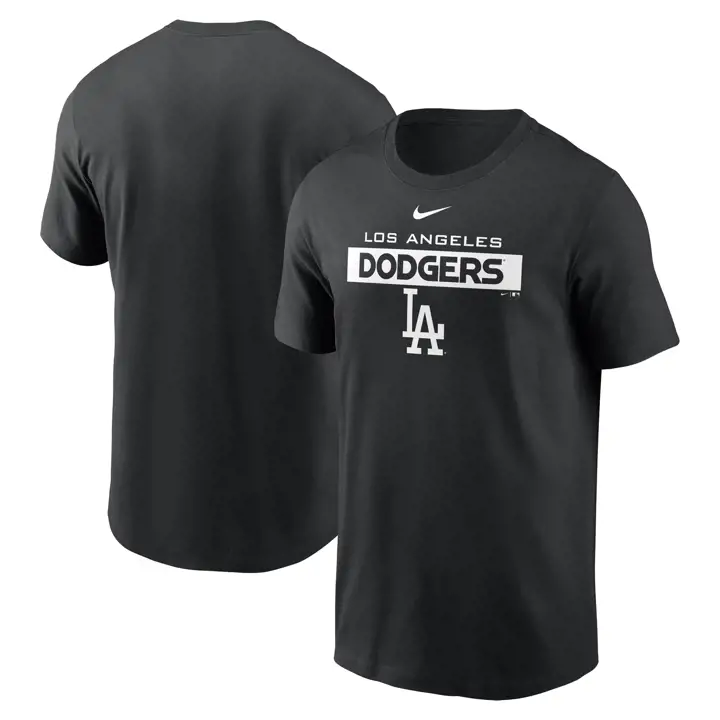 Los Angeles Dodgers MLB Prime Breakout SS T-Shirt Nike noir