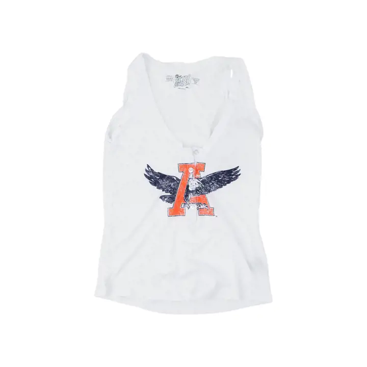 Débardeur Henley Marine Auburn Tigers NCAA Femme