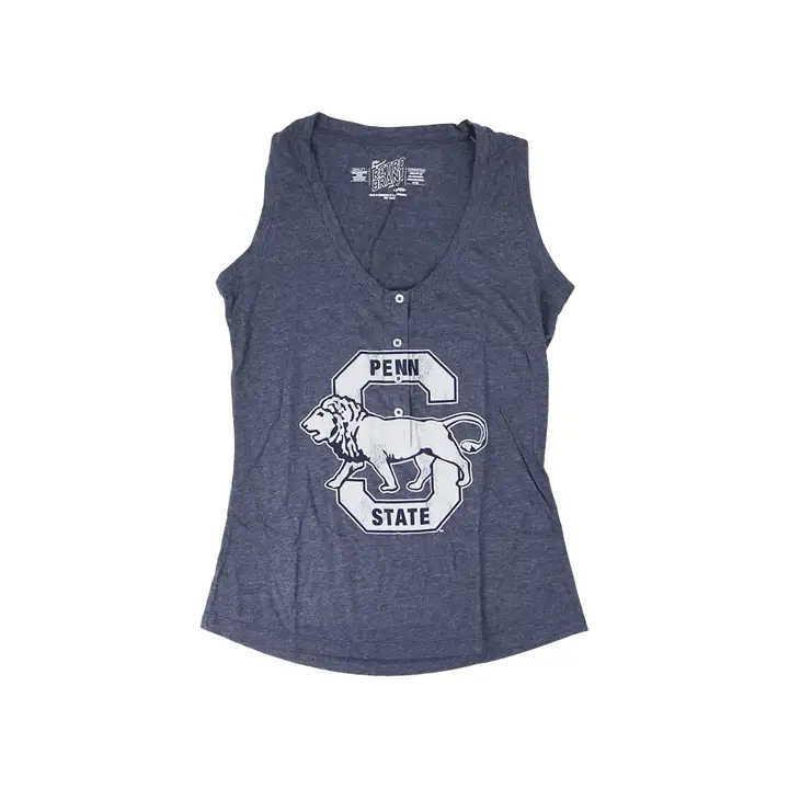 Débardeur Henley Marine Penn State Nittany Lions NCAA pour femme
