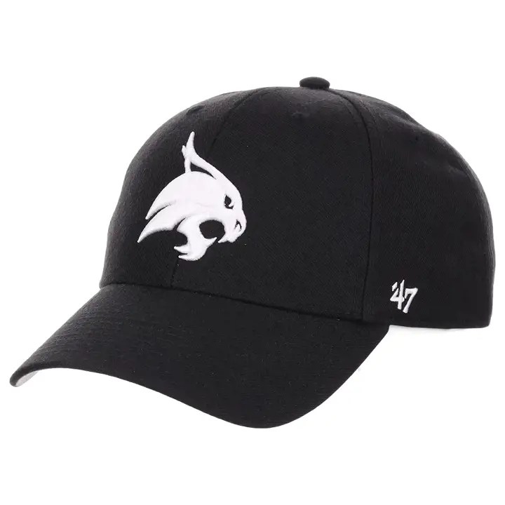 Casquette MVP '47 noire et blanche NCAA Texas State