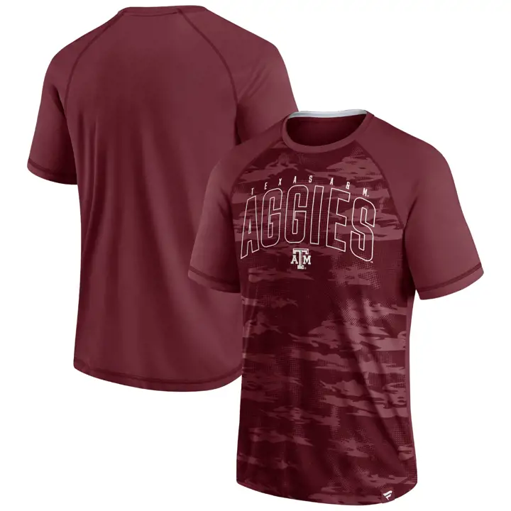 T-shirt de défenseur NCAA Texas A&M Aggies 22 MAR