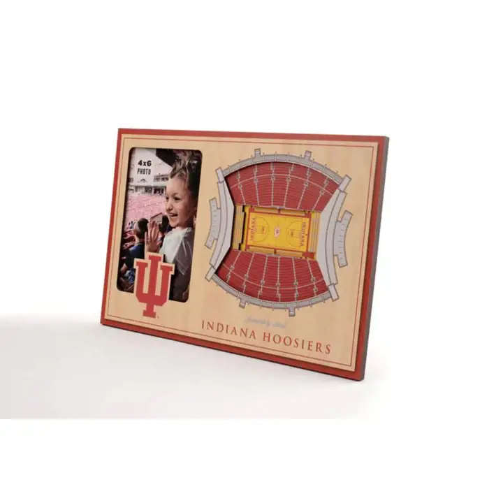 Cadre photo 3D Stade Indiana Hoosiers Vous le fan comme