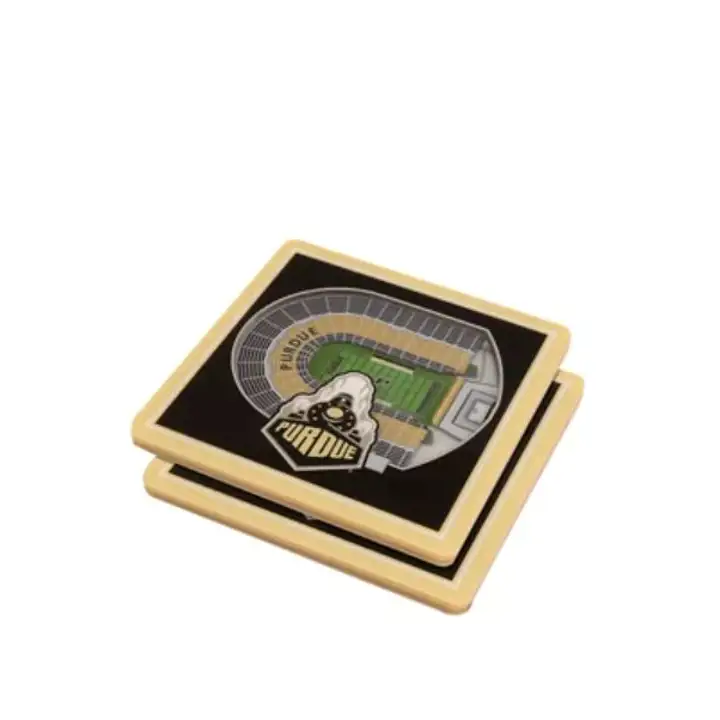 Purdue Boilermakers 3D StadiumView Coaster Vous le Fan ast