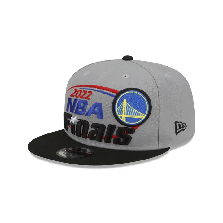 WARRIORS 22 NBA Conference Champ LR 9FIFTY gris/noir