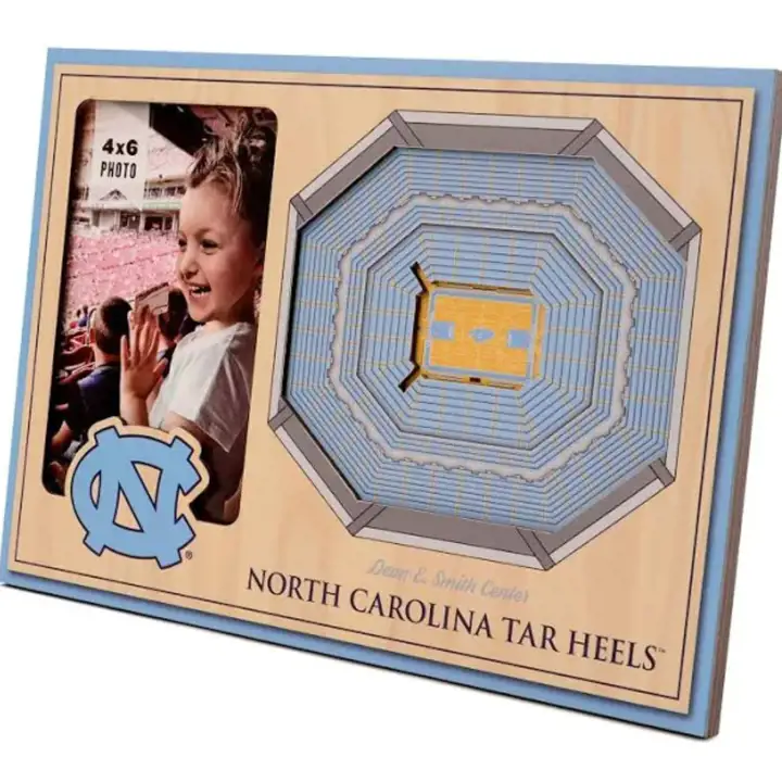 Cadre photo 3D StadiumView North Carolina Tar Heels Jeunesse