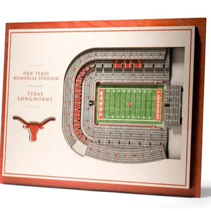 Texas Longhorns 5 couches StadiumView WallArt Vous le Fan ast