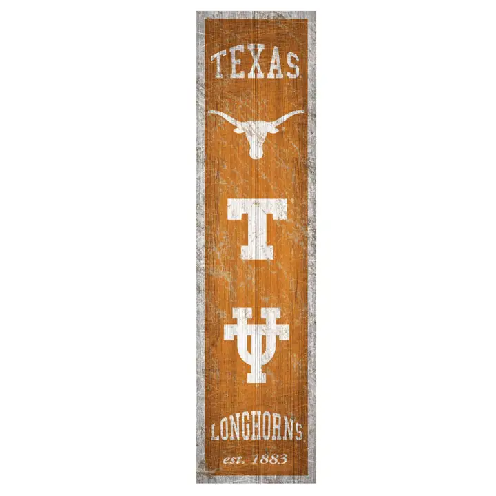 Bannière de prestige Texas Longhorns - 6 x 24 ast