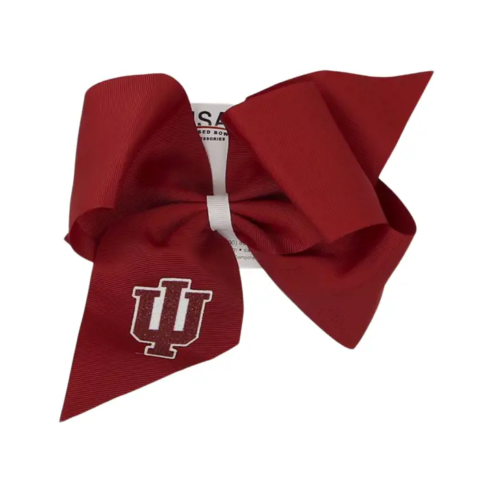 Noeud géant pailleté Indiana Hoosiers