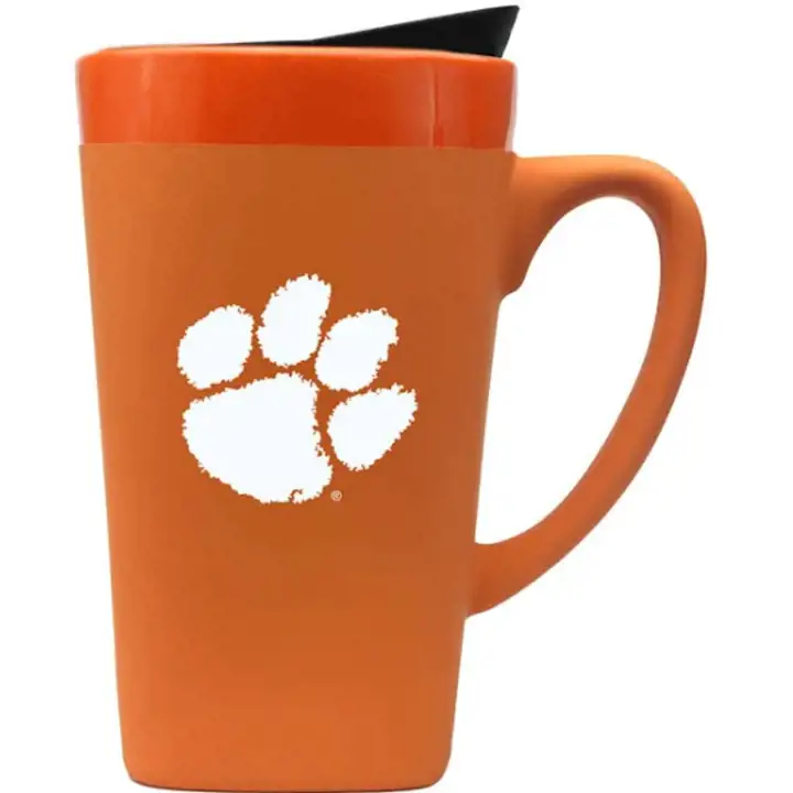 Mug de voyage en céramique 16oz Clemson Tigers