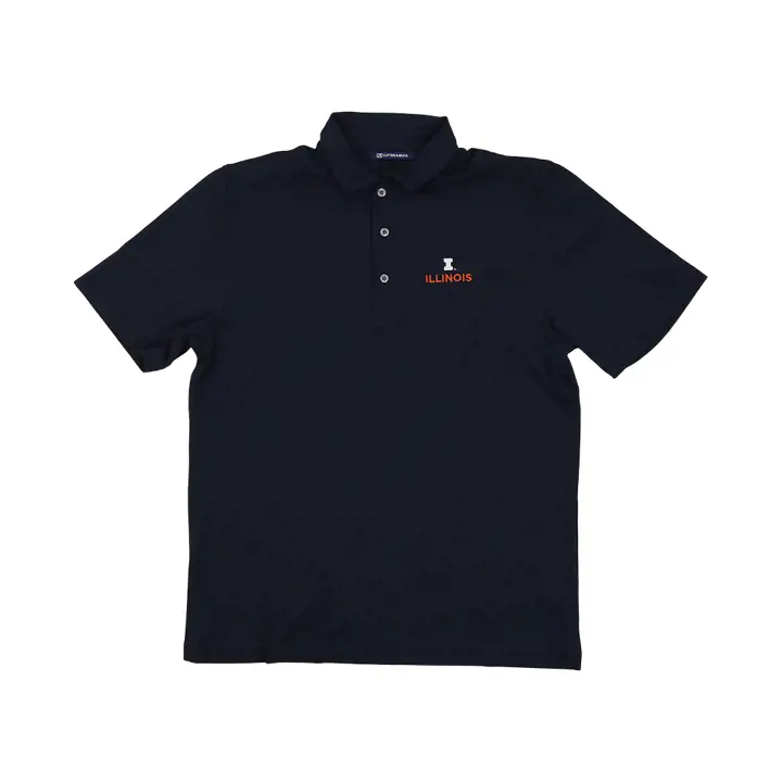 Polo Virtue NAVY NCAA des Fighting Illini de l'Illinois